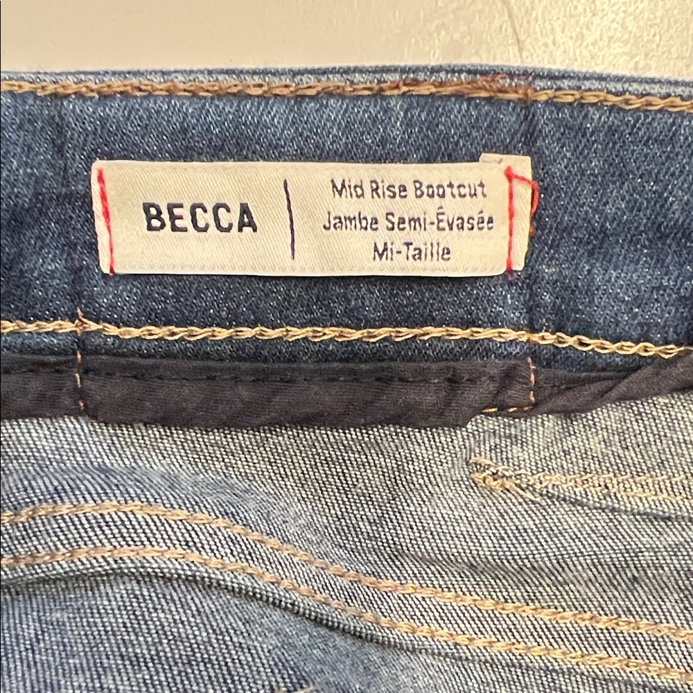 True Religion Dark Blue Cropped Jeans - Picture 4 of 4